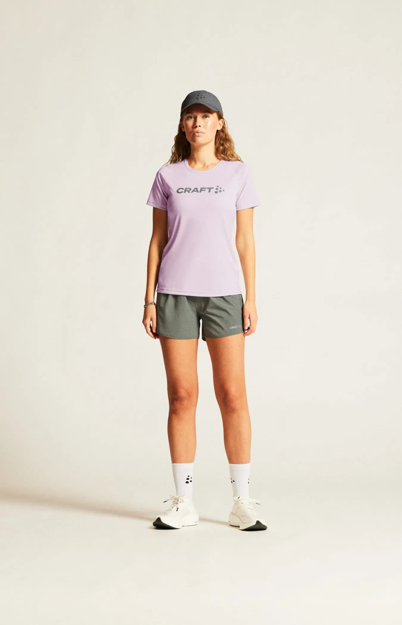 T-Skjorter & Singleter|Trening>Craft Sportswear CORE Essence Logo Tee W Aster