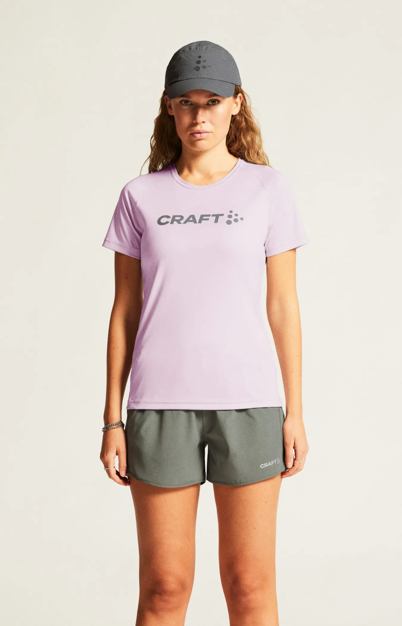 T-Skjorter & Singleter|Trening>Craft Sportswear CORE Essence Logo Tee W Aster