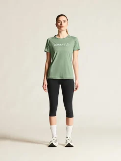 T-Skjorter & Singleter|Trening>Craft Sportswear CORE Essence Logo Tee W Glacial
