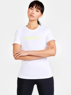 T-Skjorter & Singleter|Trening>Craft Sportswear CORE Essence Logo Tee W White