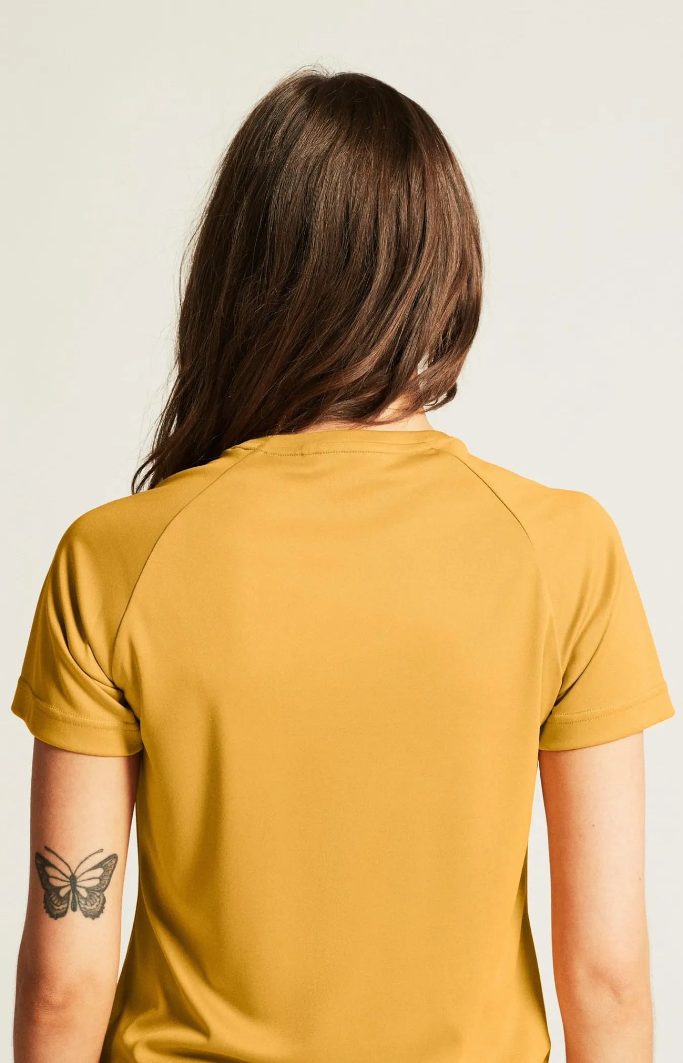 T-Skjorter & Singleter|Trening>Craft Sportswear CORE Essence Logo Tee W Turmeric/Rouge