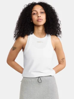 T-Skjorter & Singleter|Løping>Craft Sportswear CORE Essence Mesh Singlet W White