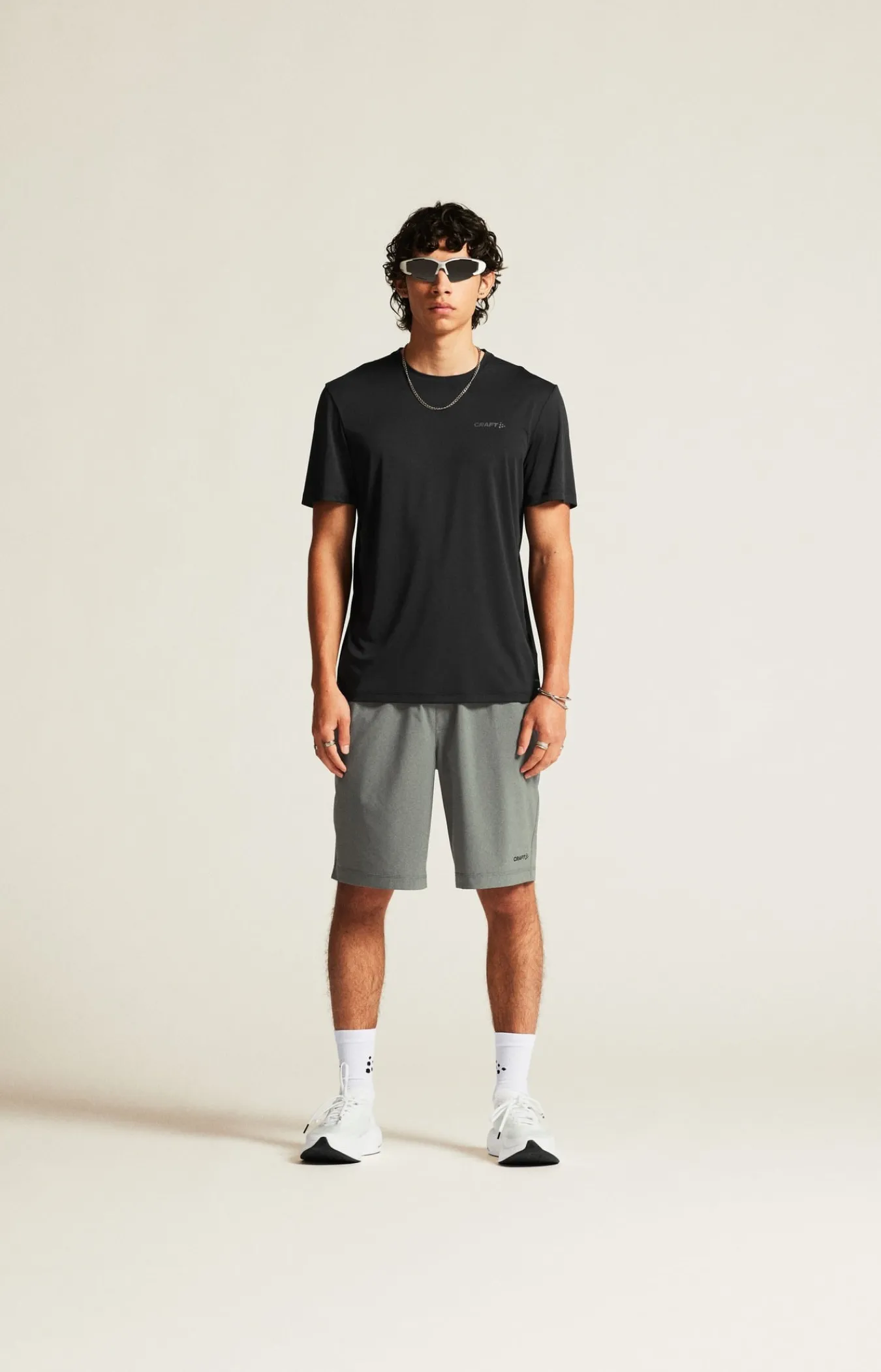 T-Skjorter & Singleter|Trening>Craft Sportswear CORE Essence Ss Tee 2 M Black