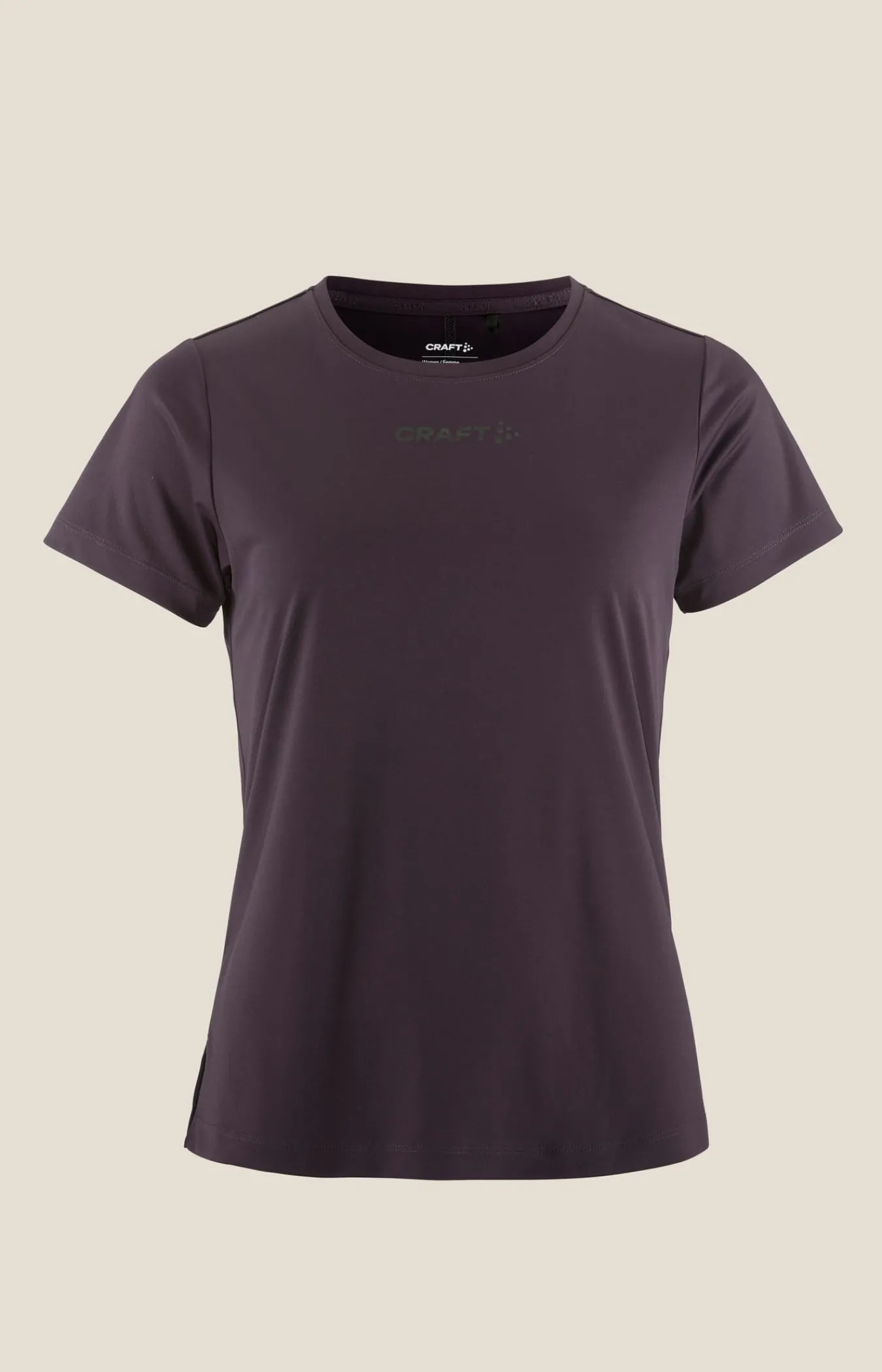 T-Skjorter & Singleter|Trening>Craft Sportswear CORE Essence Ss Tee 2 W Dk Plum