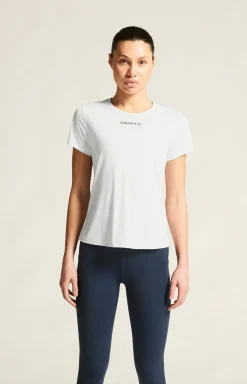 T-Skjorter & Singleter|Trening>Craft Sportswear CORE Essence Ss Tee 2 W White