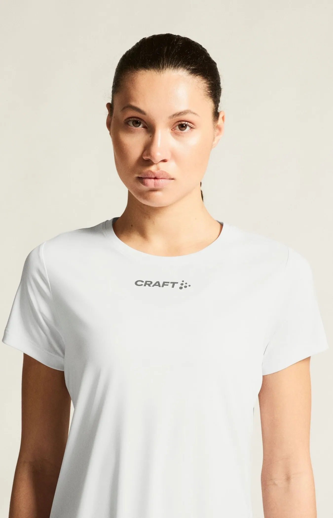 T-Skjorter & Singleter|Trening>Craft Sportswear CORE Essence Ss Tee 2 W White