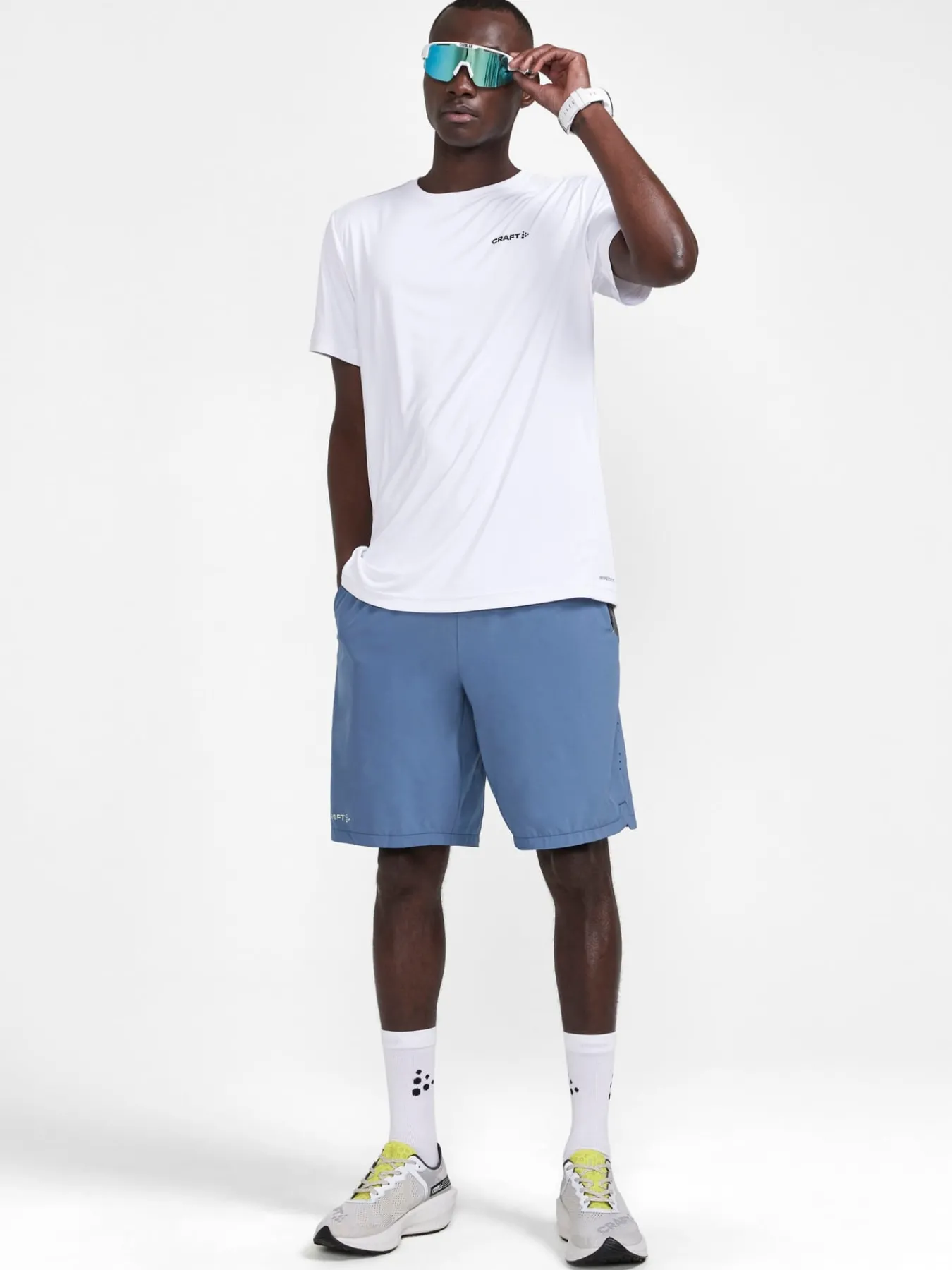 T-Skjorter & Singleter|Løping>Craft Sportswear CORE Essence SS Tee M White