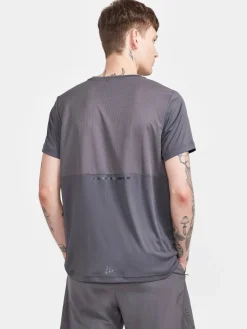 T-Skjorter & Singleter|Løping>Craft Sportswear CORE Essence SS Tee M Granite
