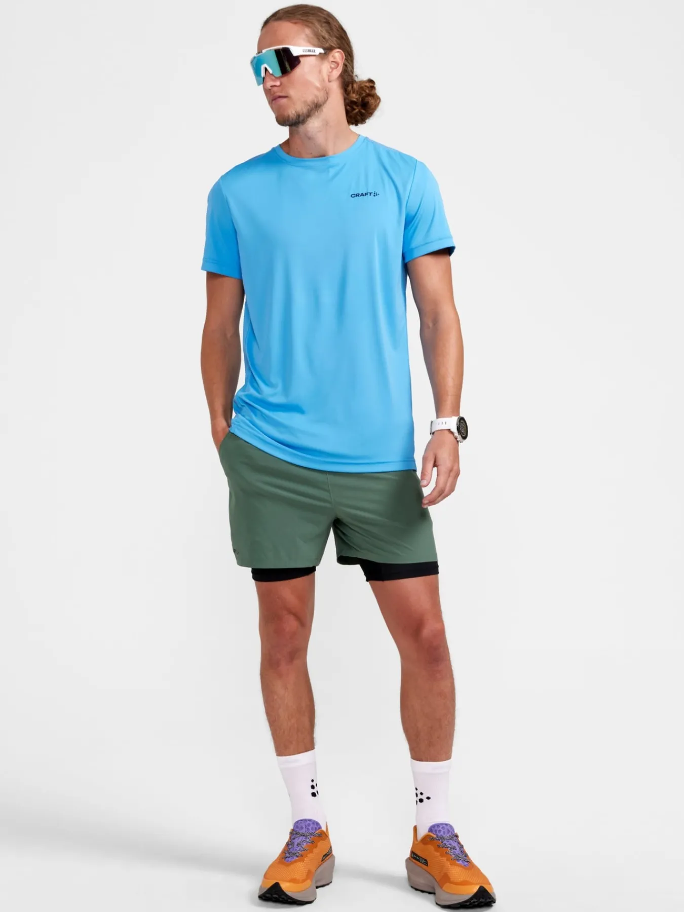 T-Skjorter & Singleter|Løping>Craft Sportswear CORE Essence SS Tee M Zenith