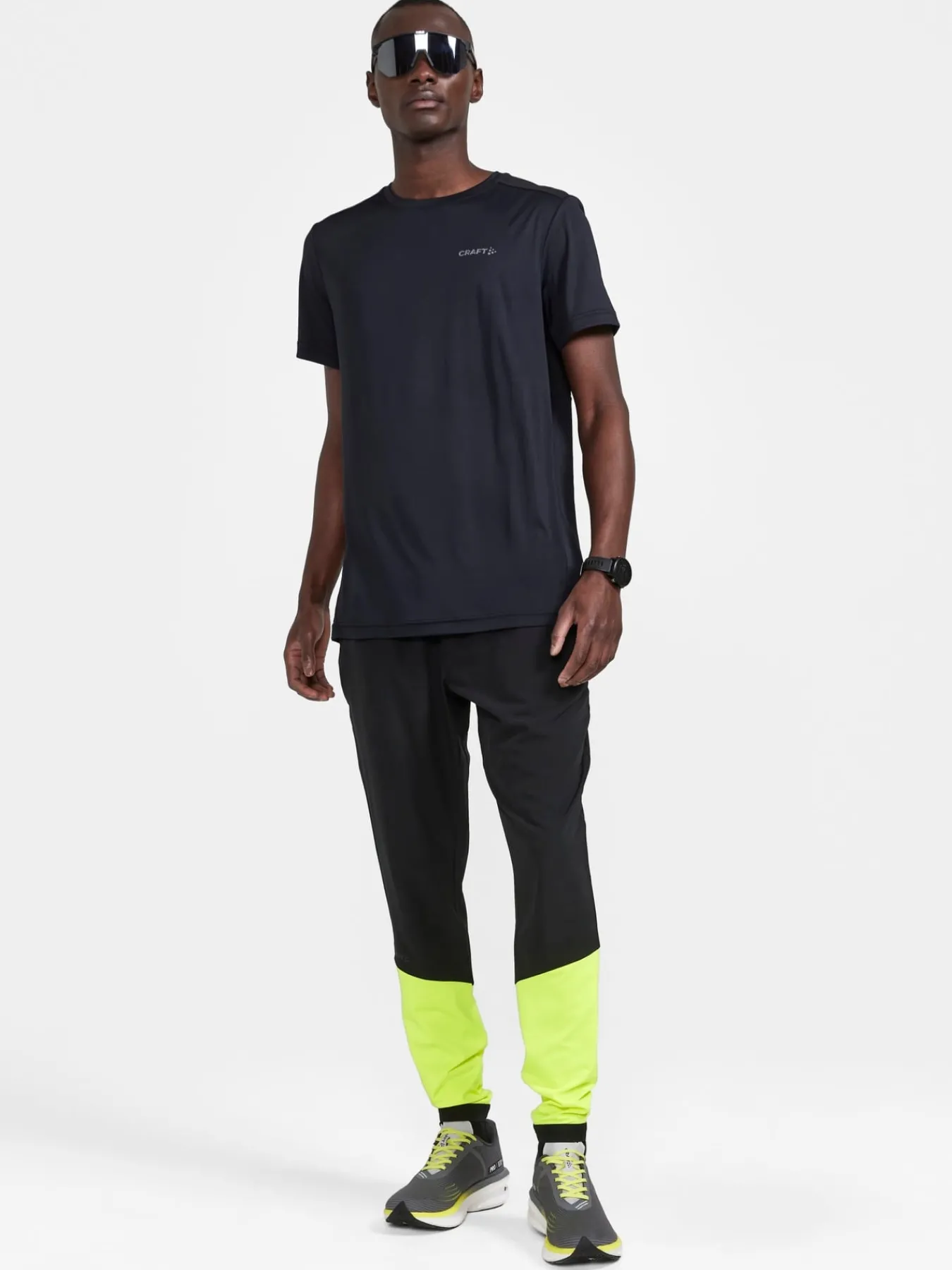 T-Skjorter & Singleter|Løping>Craft Sportswear CORE Essence SS Tee M Black