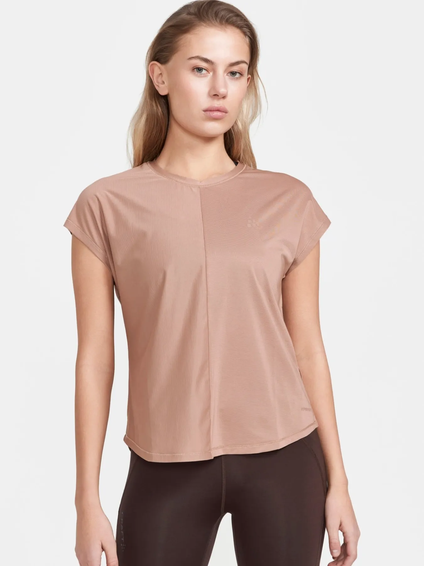 T-Skjorter & Singleter|Løping>Craft Sportswear Core Essence SS Tee W Sepia