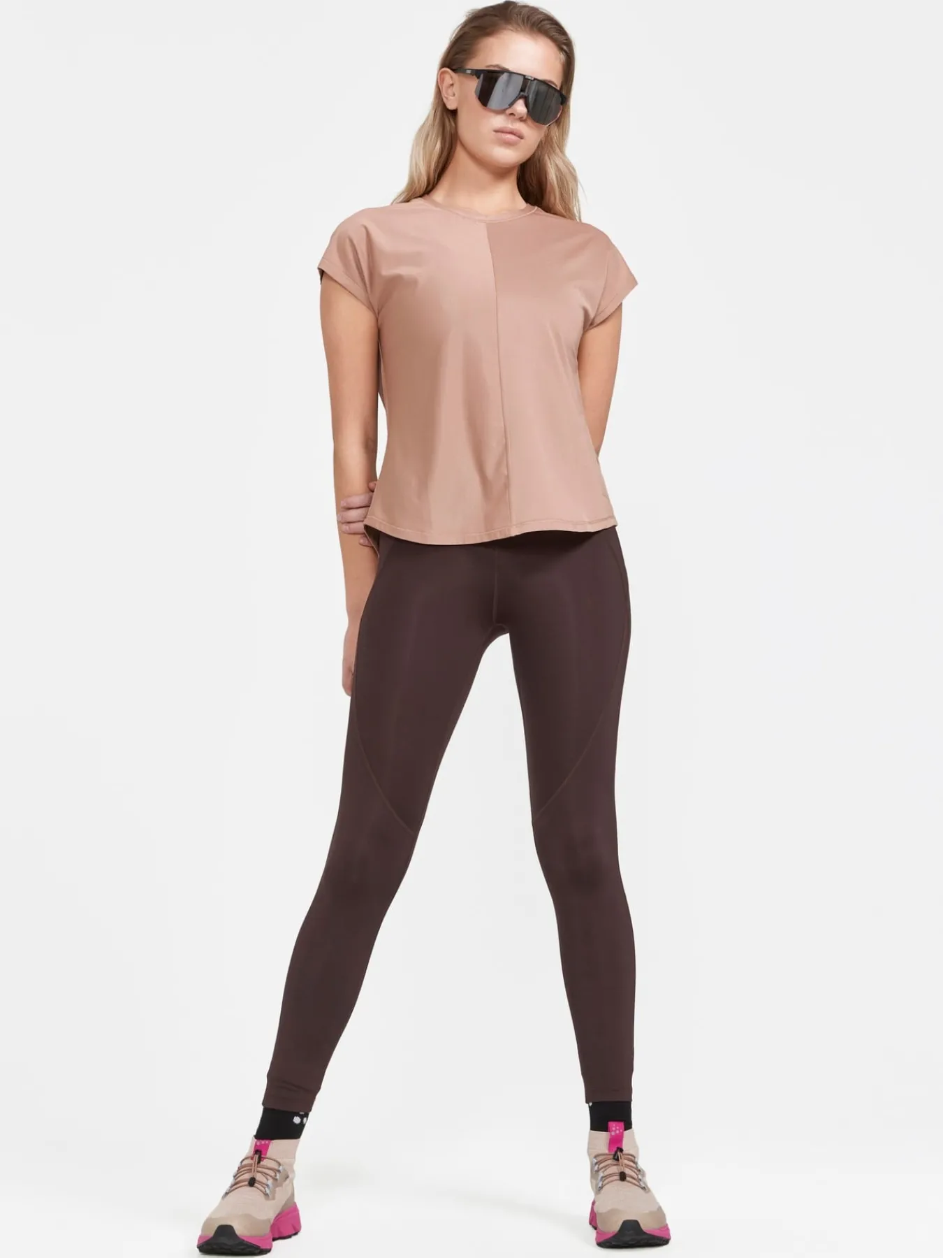 T-Skjorter & Singleter|Løping>Craft Sportswear Core Essence SS Tee W Sepia