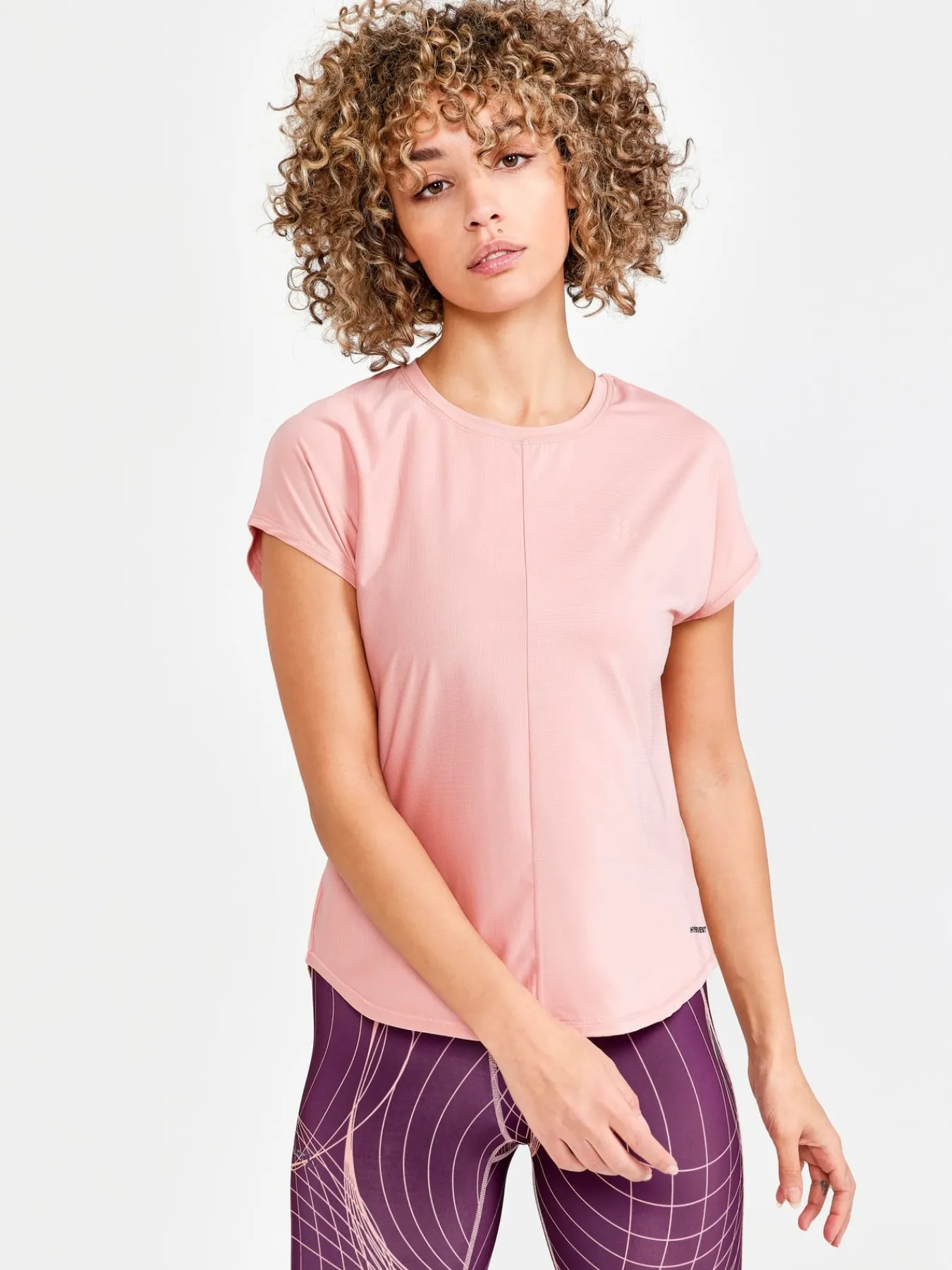 T-Skjorter & Singleter|Løping>Craft Sportswear Core Essence SS Tee W Bleikur