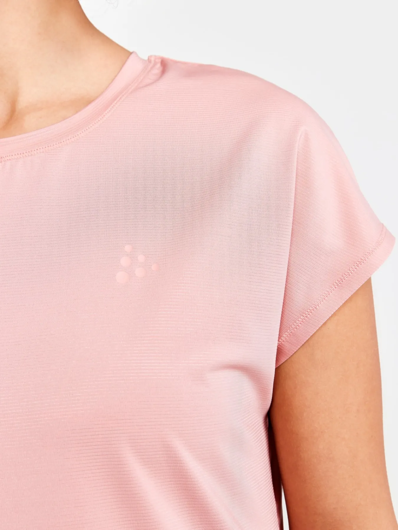 T-Skjorter & Singleter|Løping>Craft Sportswear Core Essence SS Tee W Bleikur