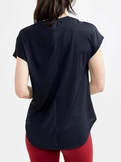 T-Skjorter & Singleter|Løping>Craft Sportswear Core Essence SS Tee W Black
