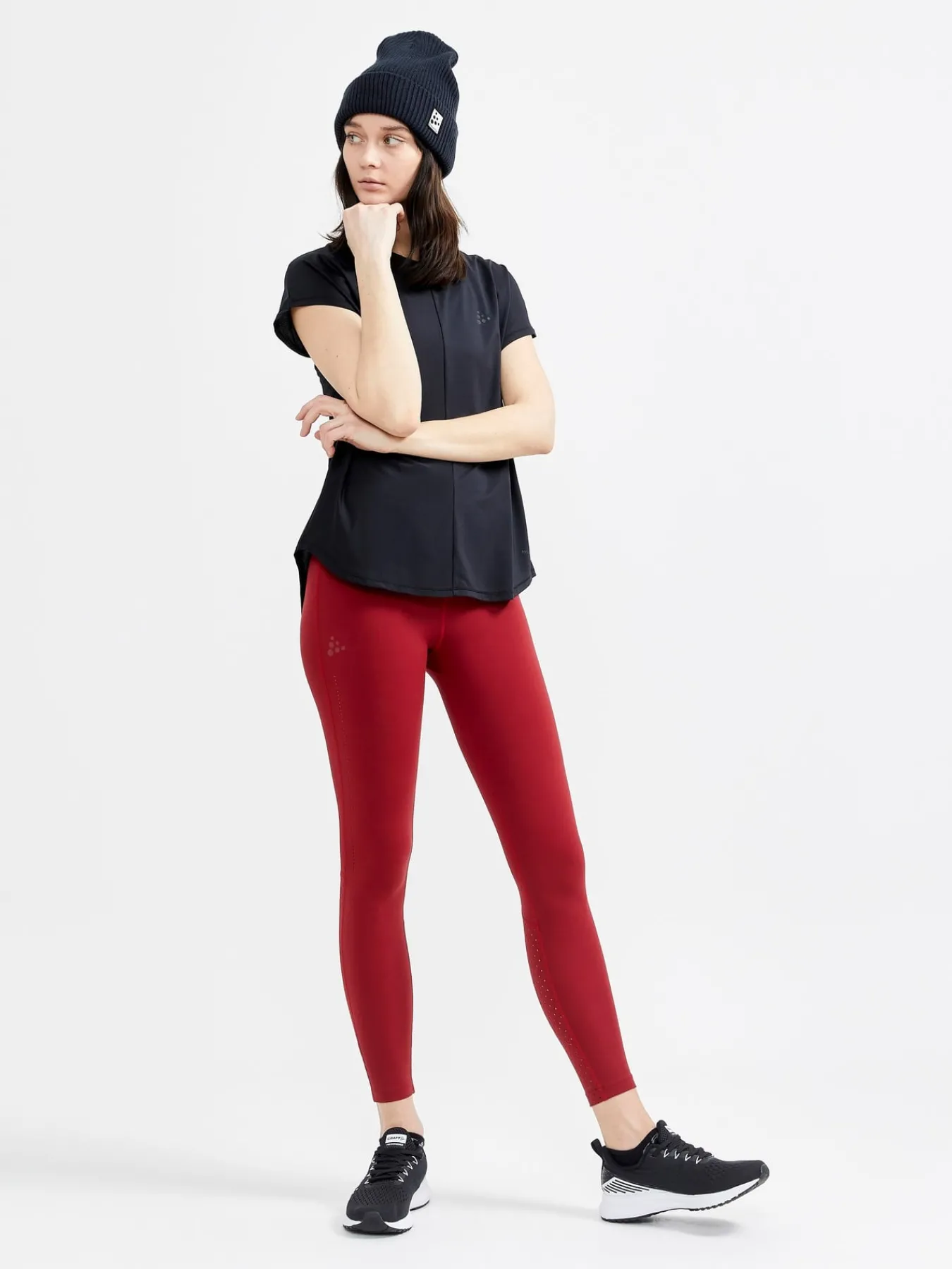 T-Skjorter & Singleter|Løping>Craft Sportswear Core Essence SS Tee W Black