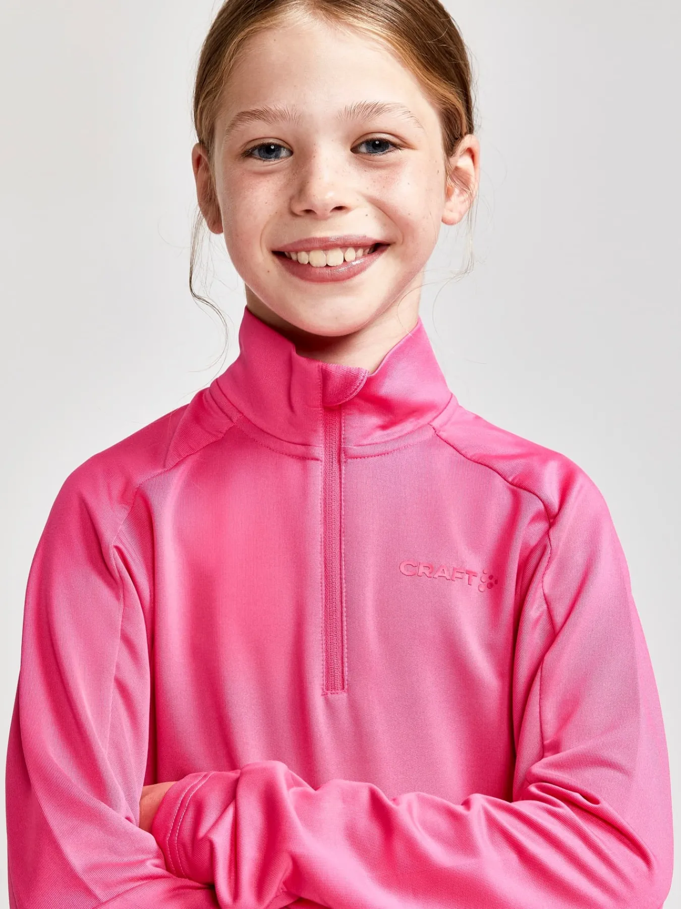 Gensere|Mellomlag>Craft Sportswear CORE Gain Midlayer Jr FAME