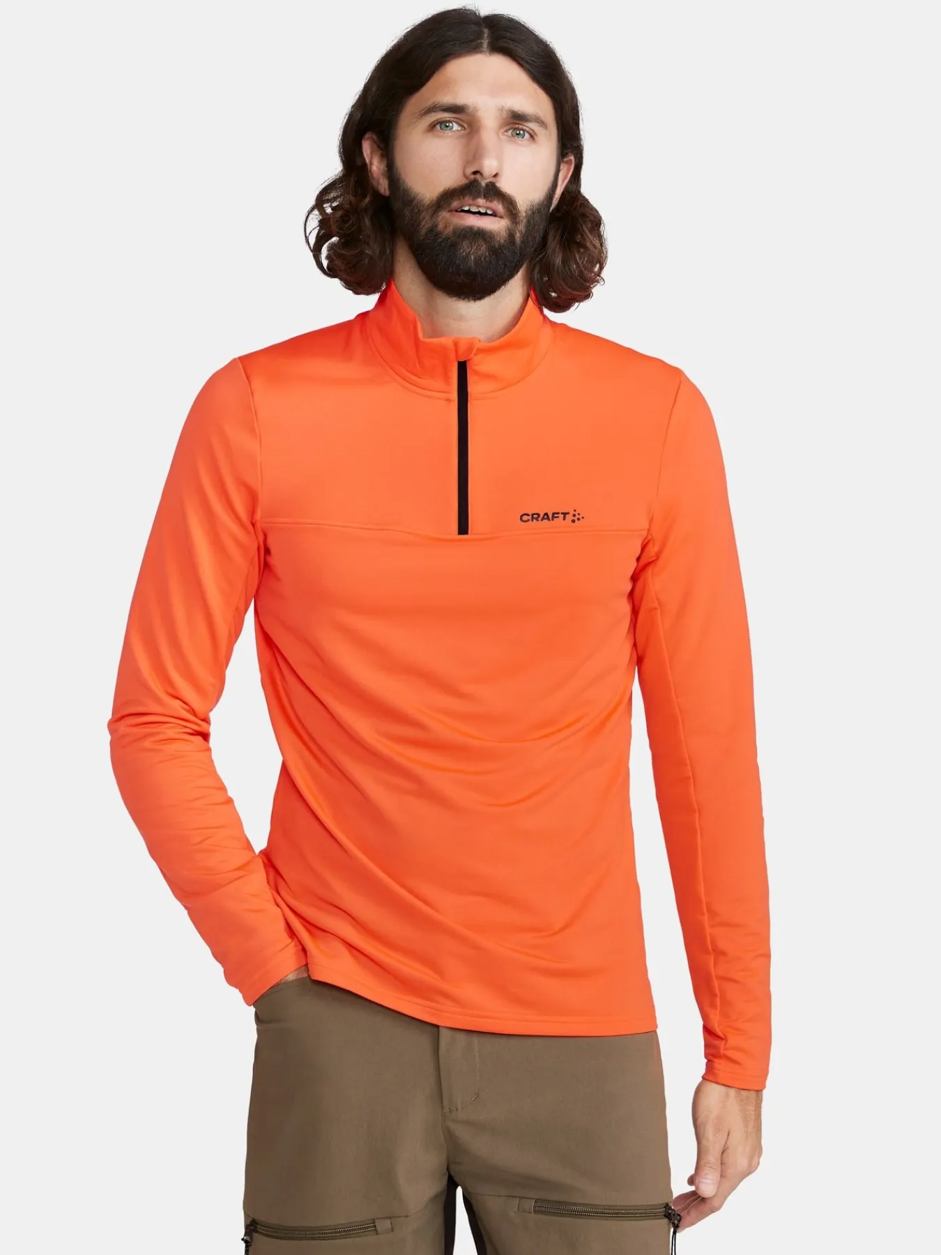Mellomlag & Fleece|Mellomlag>Craft Sportswear CORE Gain Midlayer M Vibrant