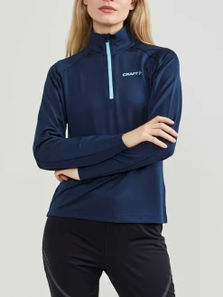 Mellomlag & Fleece|Mellomlag>Craft Sportswear CORE Gain Midlayer W Blaze