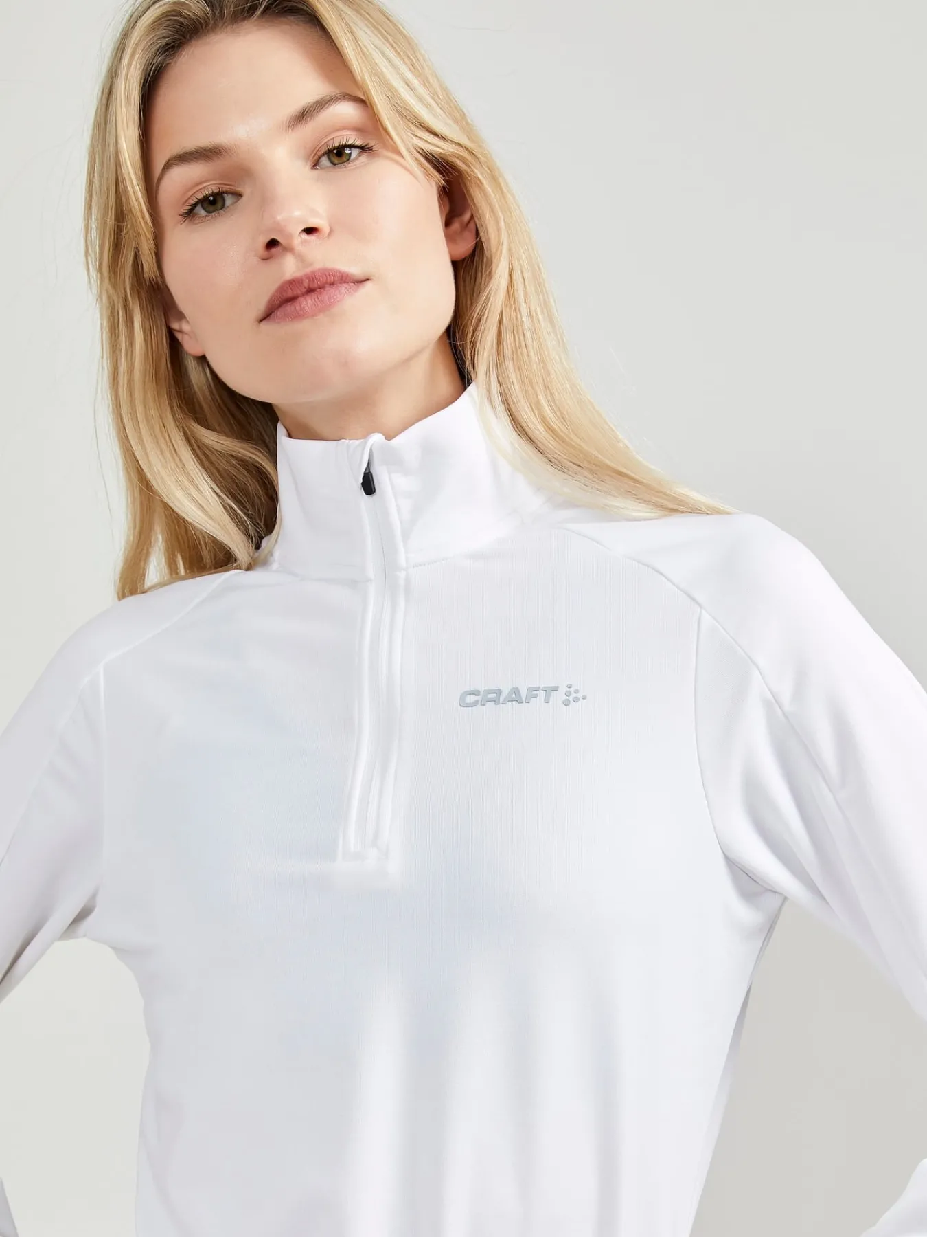 Mellomlag & Fleece|Mellomlag>Craft Sportswear CORE Gain Midlayer W White