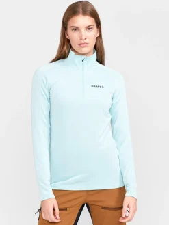 Mellomlag & Fleece|Mellomlag>Craft Sportswear CORE Gain Midlayer W Ice