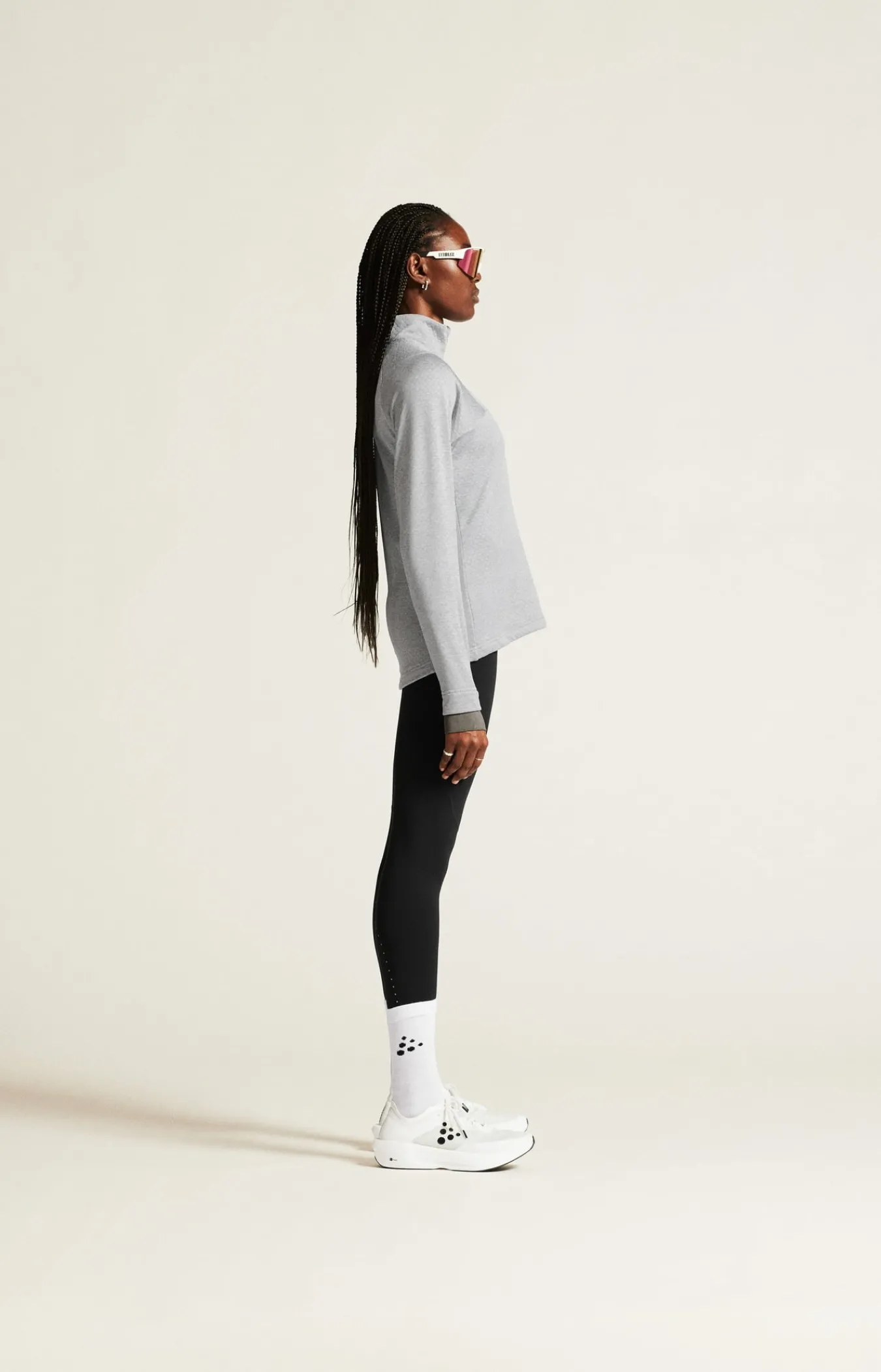 Mellomlag & Fleece|Mellomlag>Craft Sportswear CORE Gain Thermal Midlayer W Grey Melange