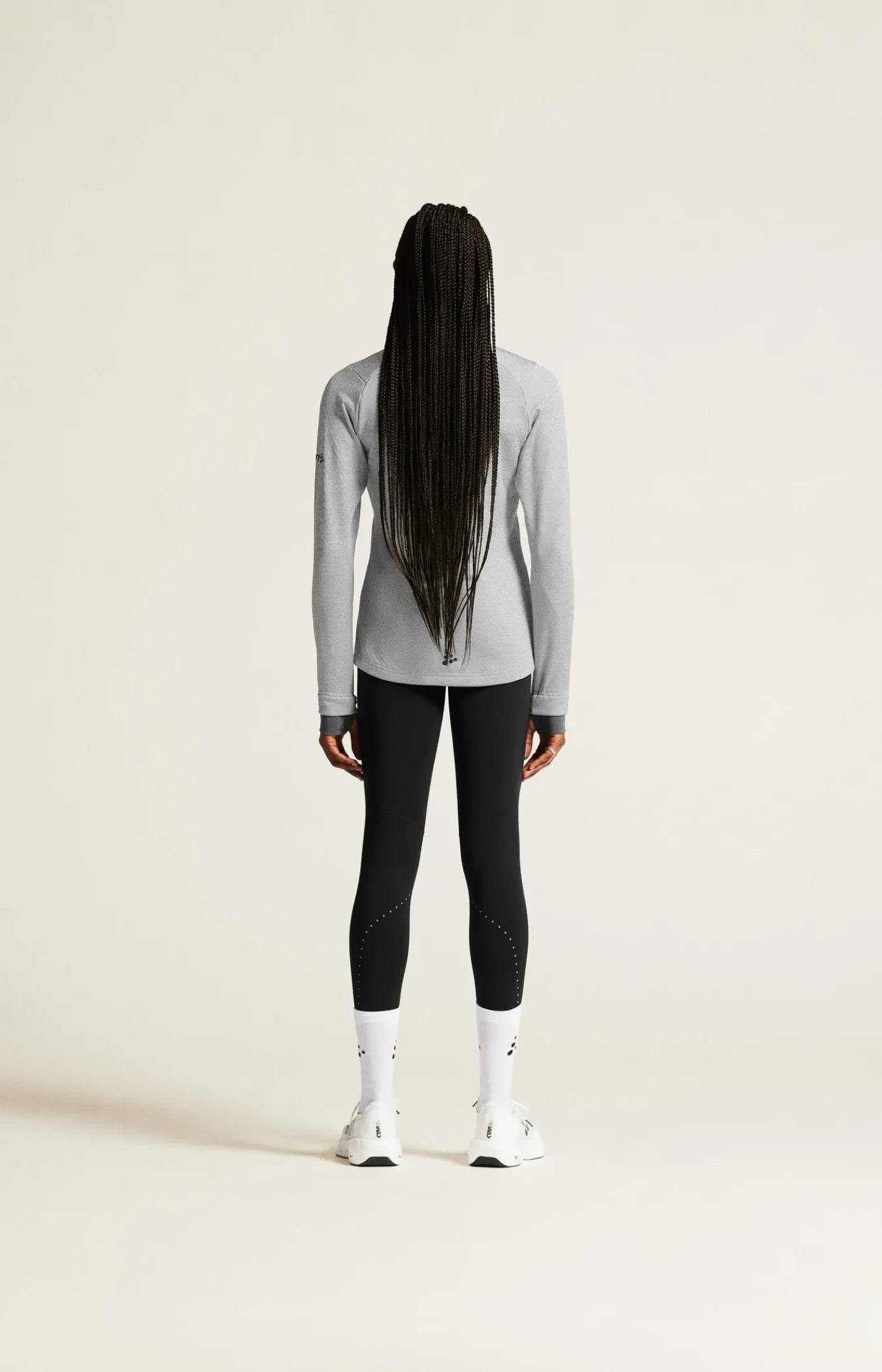 Mellomlag & Fleece|Mellomlag>Craft Sportswear CORE Gain Thermal Midlayer W Grey Melange