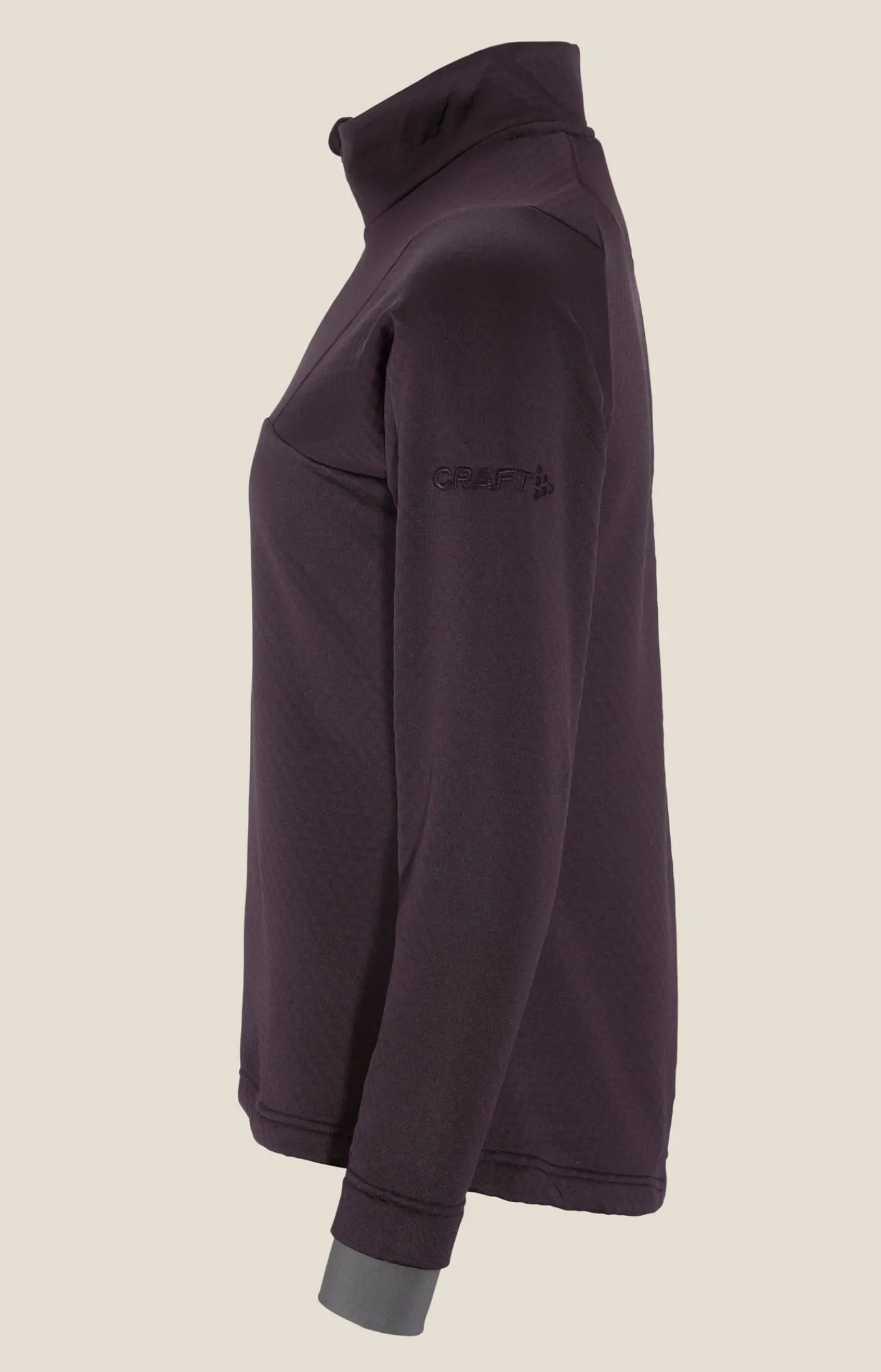 Mellomlag & Fleece|Mellomlag>Craft Sportswear CORE Gain Thermal Midlayer W Dk Plum