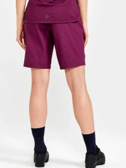 Shorts & Skjørt|Sykling>Craft Sportswear Core Offroad XT Shorts W Burgundy