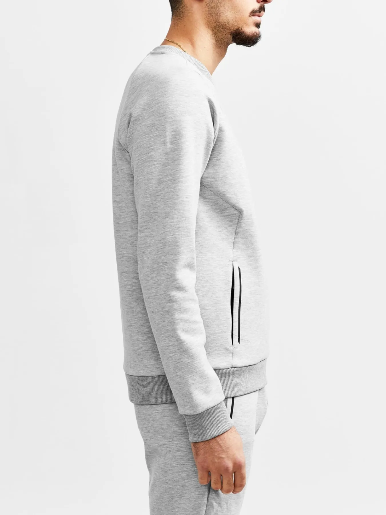 Gensere>Craft Sportswear CORE Soul Crew Sweatshirt M Grey Melange