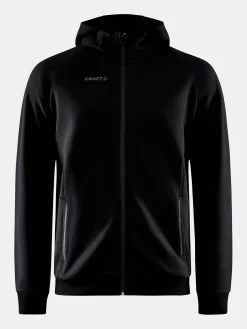 Gensere>Craft Sportswear CORE Soul Full Zip Hood M Black