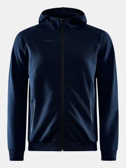 Gensere>Craft Sportswear CORE Soul Full Zip Hood M Dark Navy