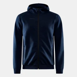 Gensere>Craft Sportswear CORE Soul Full Zip Hood M Dark Navy