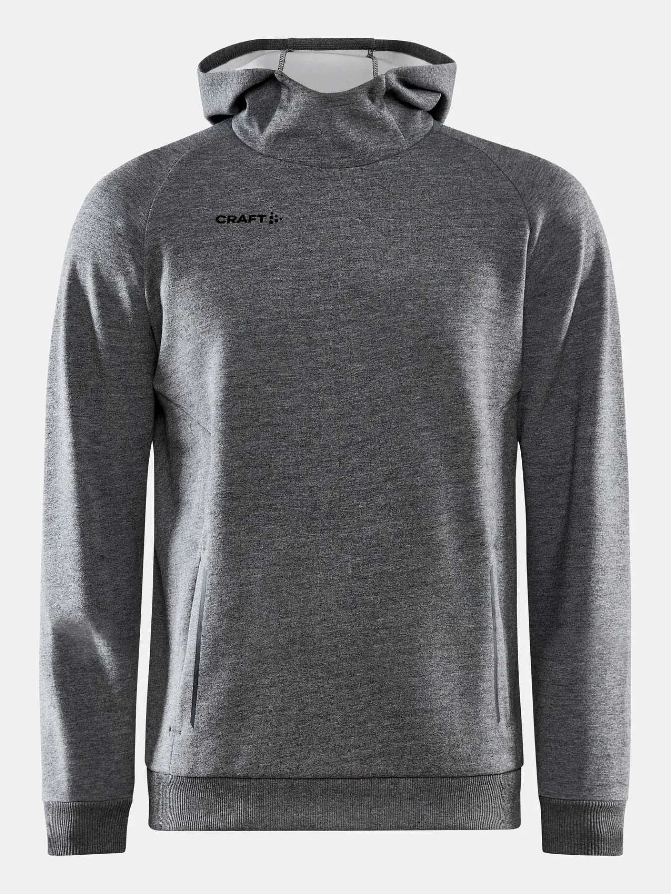 Gensere>Craft Sportswear CORE Soul Hood Sweatshirt M Dk Grey Melange