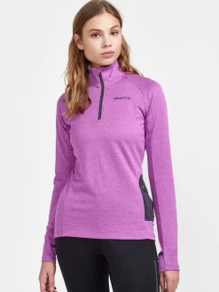 Mellomlag & Fleece|Mellomlag>Craft Sportswear CORE Trim Thermal midlayer W Cassius-Melange