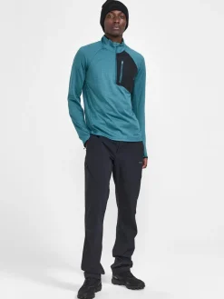 Mellomlag & Fleece|Mellomlag>Craft Sportswear CORE Trim Thermal midlayer M Opal-Melange