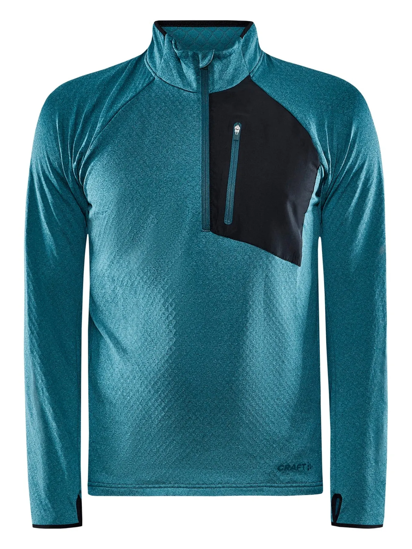 Mellomlag & Fleece|Mellomlag>Craft Sportswear CORE Trim Thermal midlayer M Opal-Melange