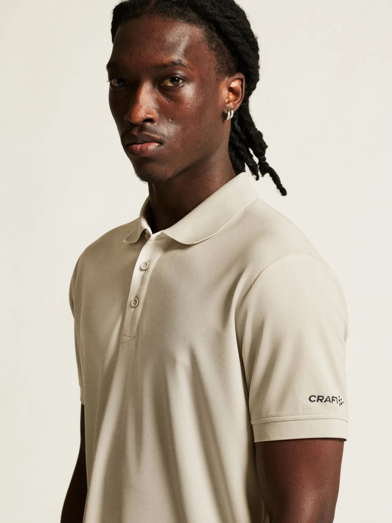 T-Skjorter & Singleter>Craft Sportswear CORE Unify Polo Shirt M Plaster