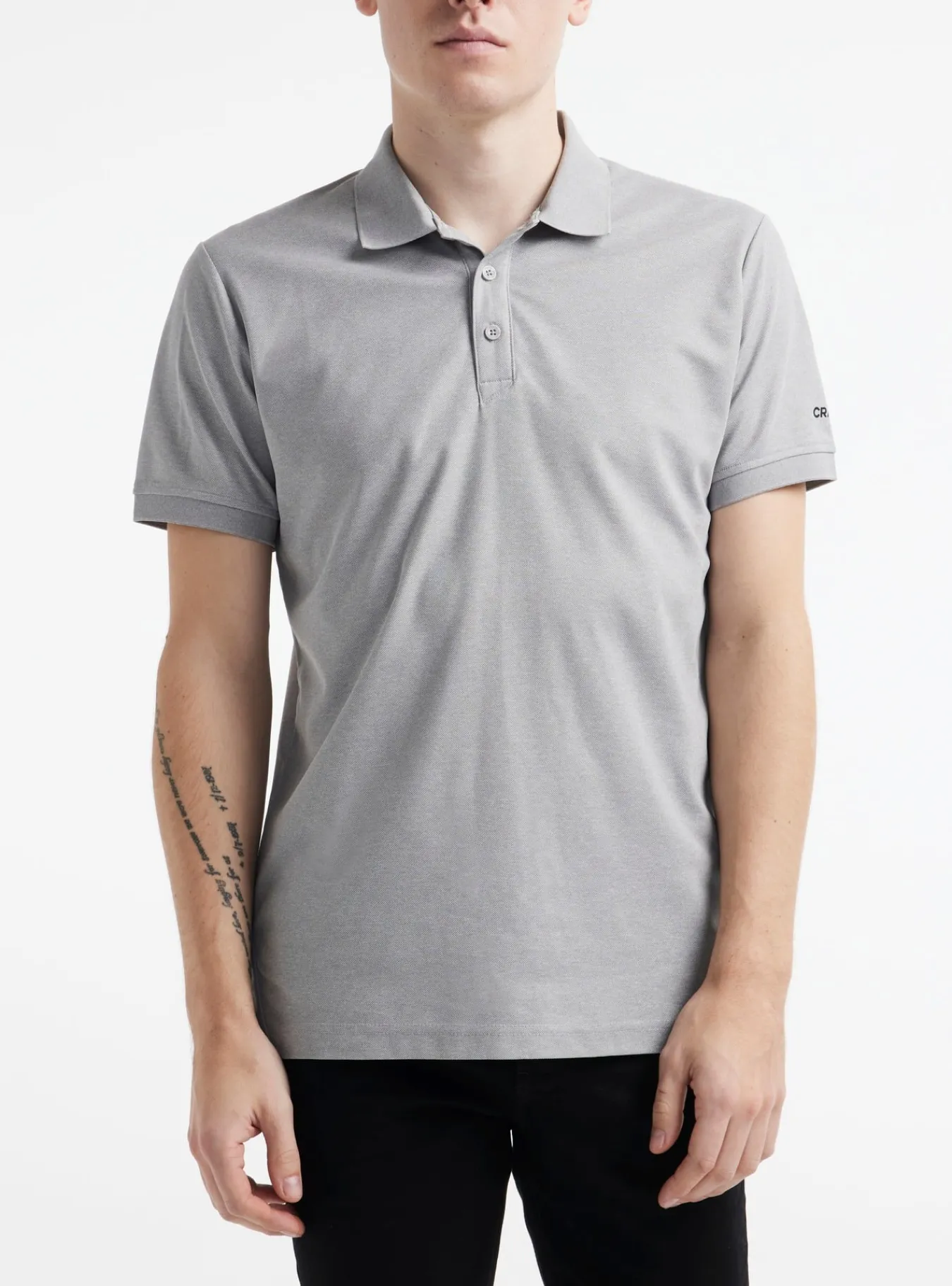 T-Skjorter & Singleter>Craft Sportswear CORE Unify Polo Shirt M Dk Grey Melange