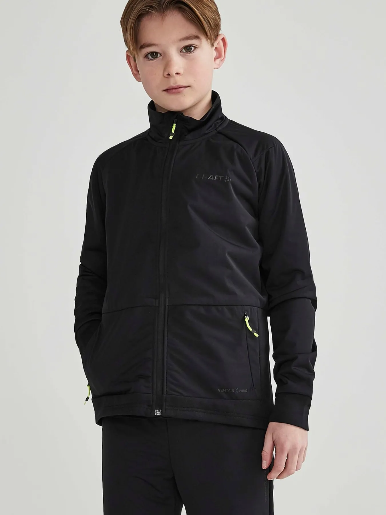 Jakker & Vester>Craft Sportswear Core Warm XC Jacket Jr BLACK