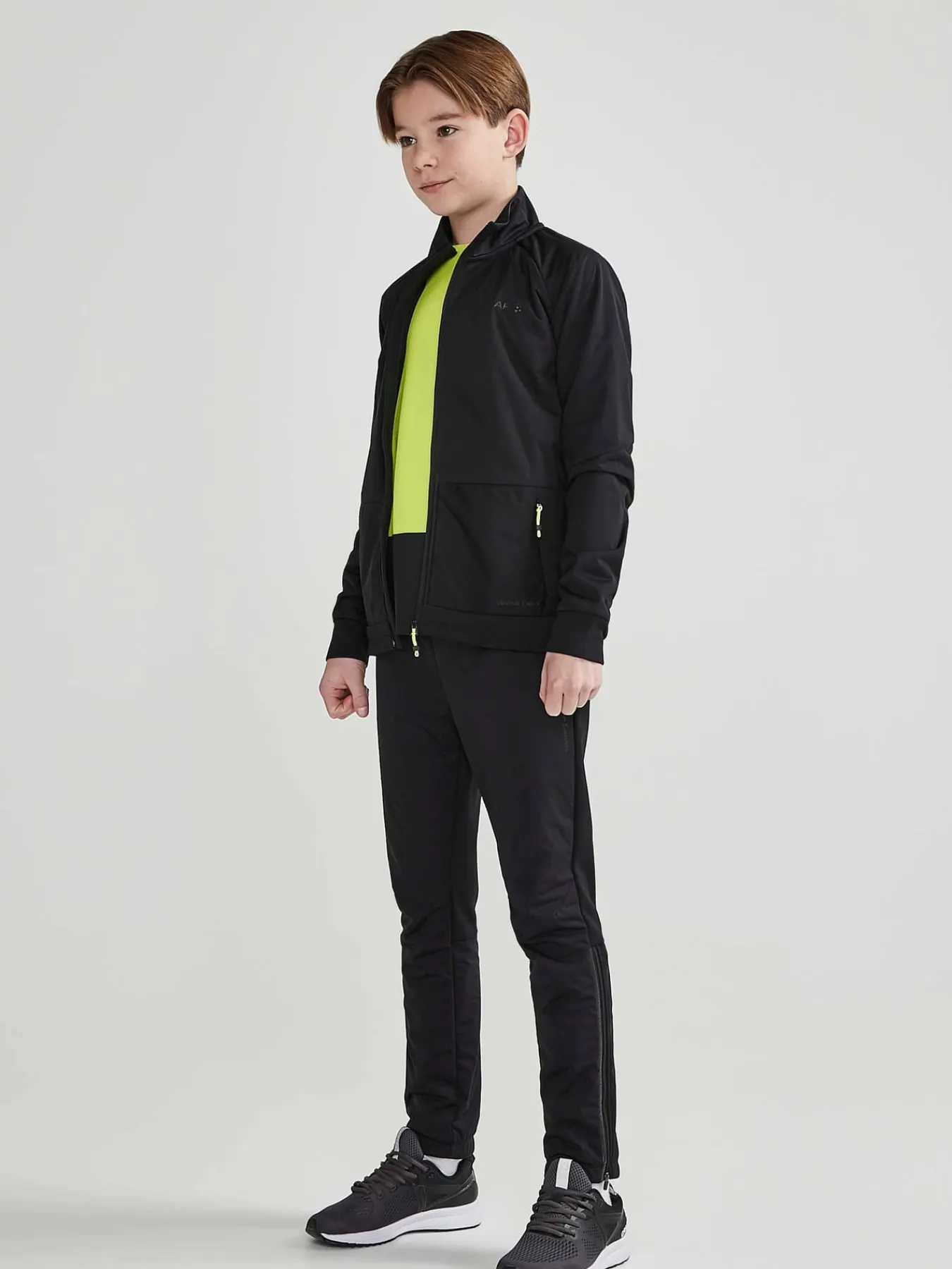Jakker & Vester>Craft Sportswear Core Warm XC Jacket Jr BLACK