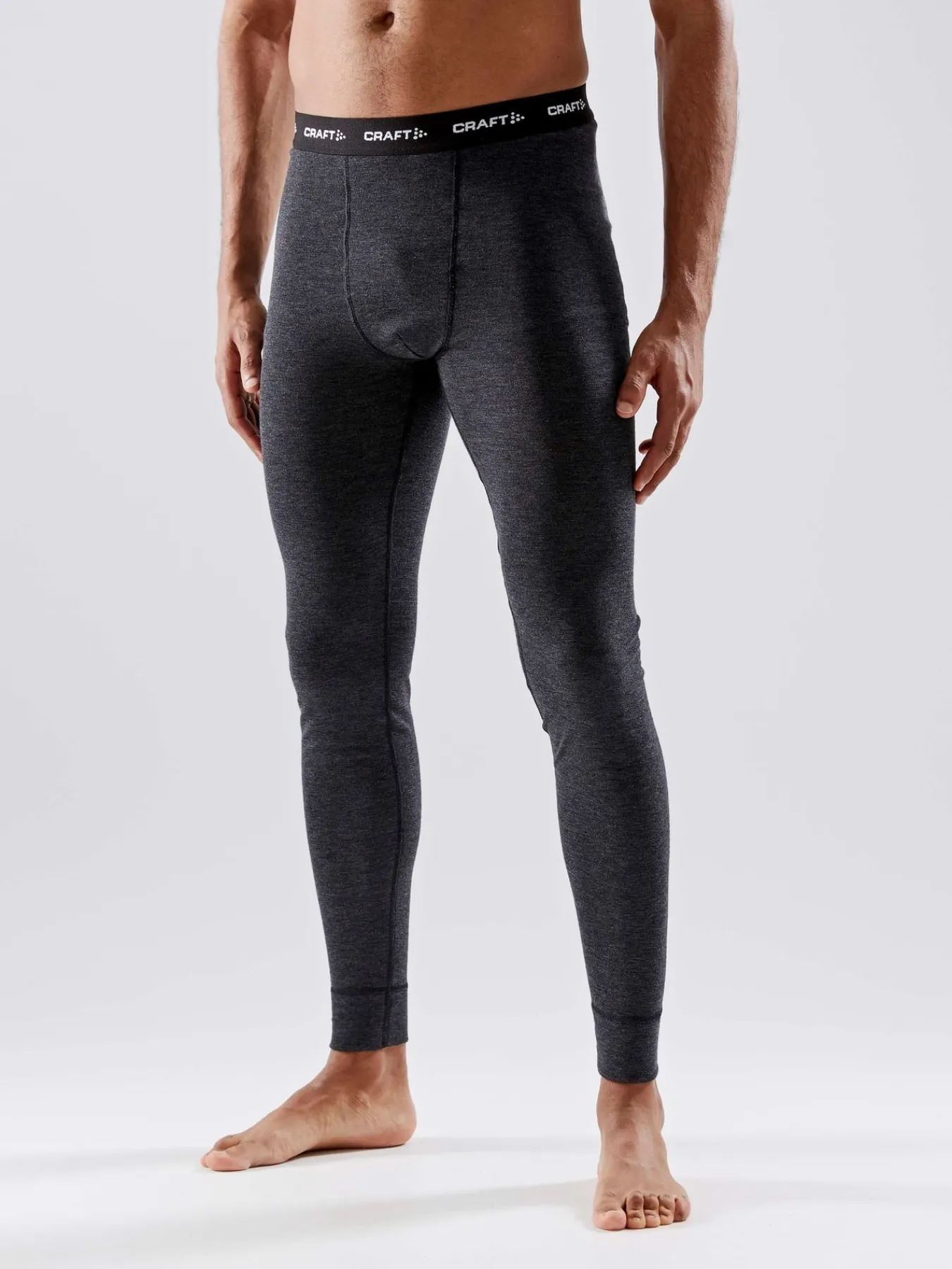 Ull- & Superundertøy|Ullundertøy>Craft Sportswear CORE Wool Merino Set M Black-Melange