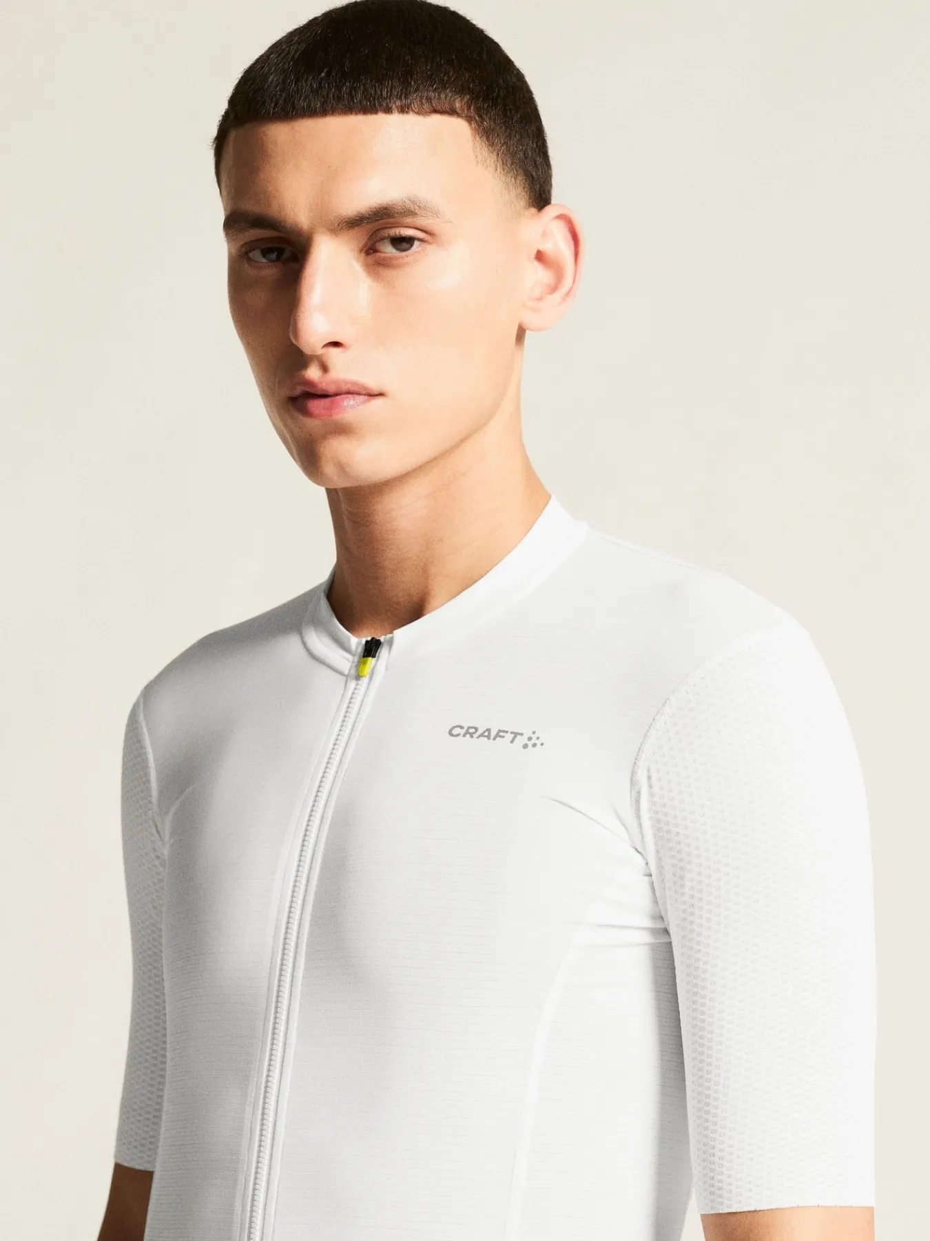 T-Skjorter & Singleter|Sykling>Craft Sportswear Endur Aerolight Jersey M White