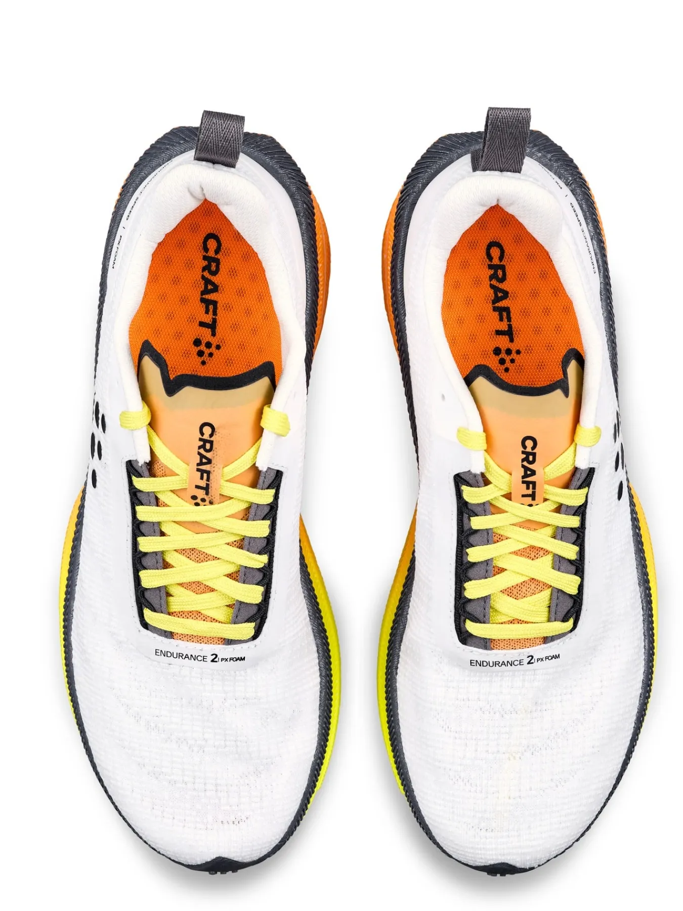Løpesko Asfalt|Løping>Craft Sportswear Endurance 2 M Ash White-Sour