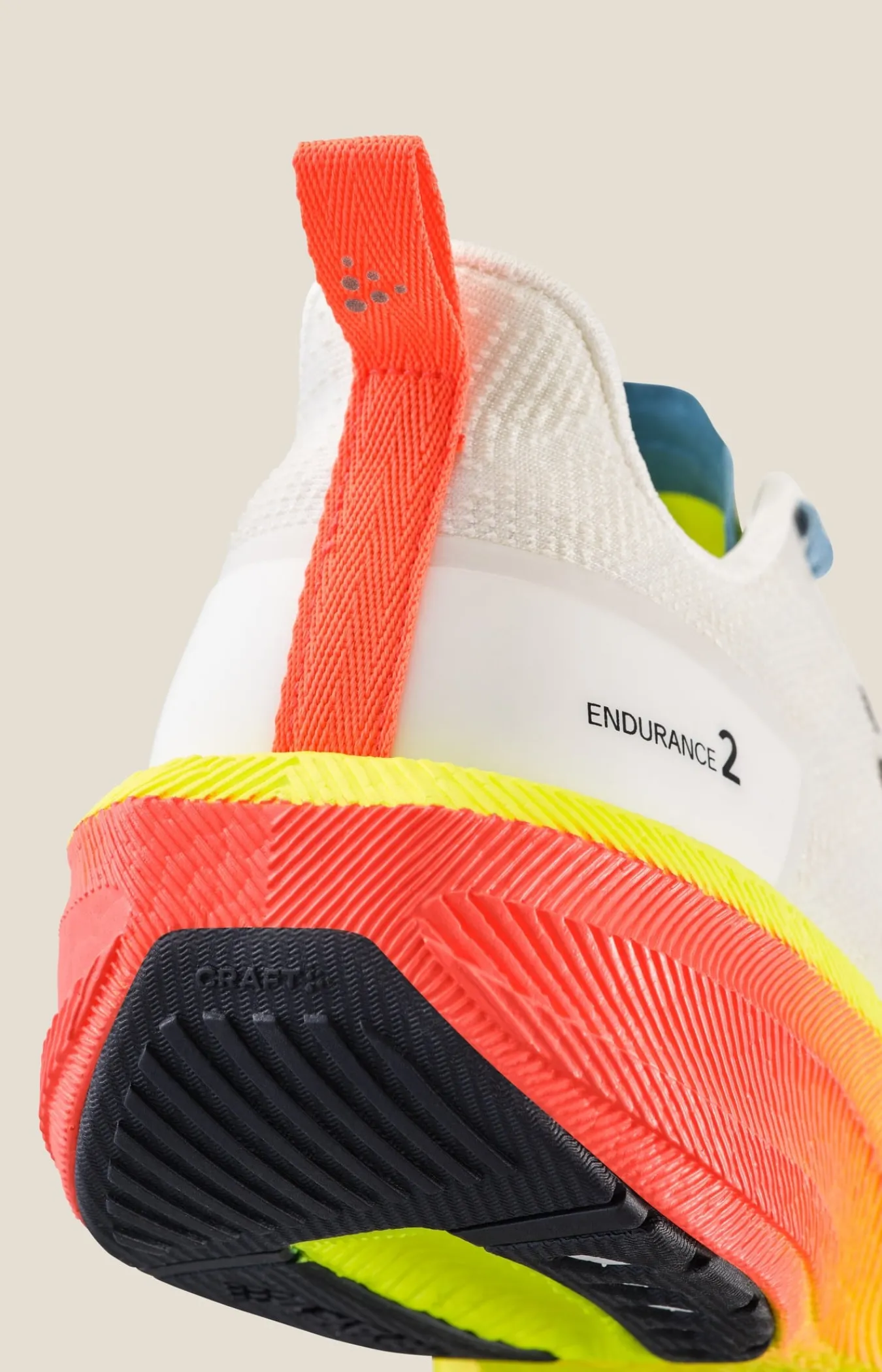 Løpesko Asfalt|Løping>Craft Sportswear Endurance 2 W Ash White/Shock