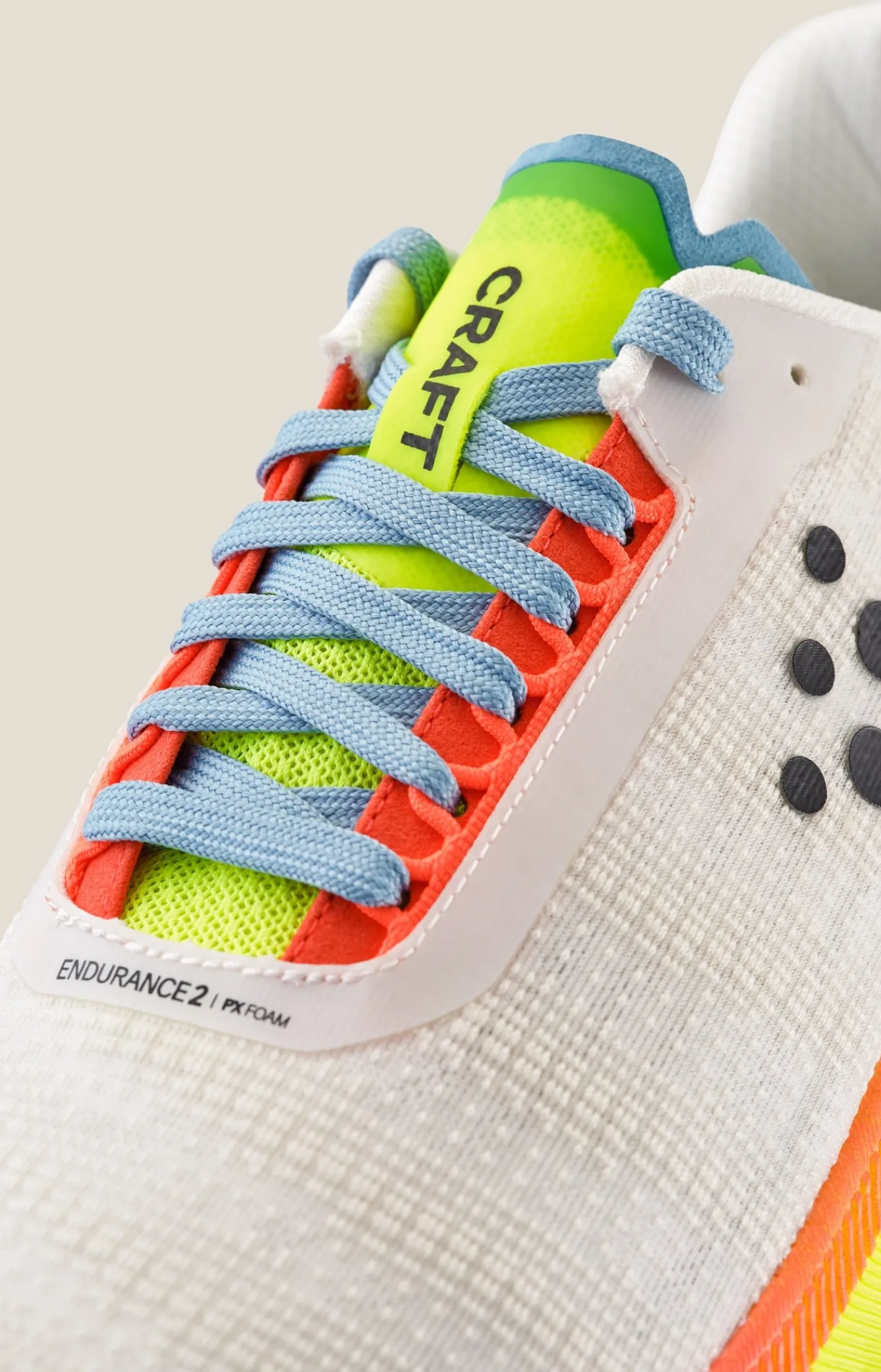 Løpesko Asfalt|Løping>Craft Sportswear Endurance 2 W Ash White/Shock