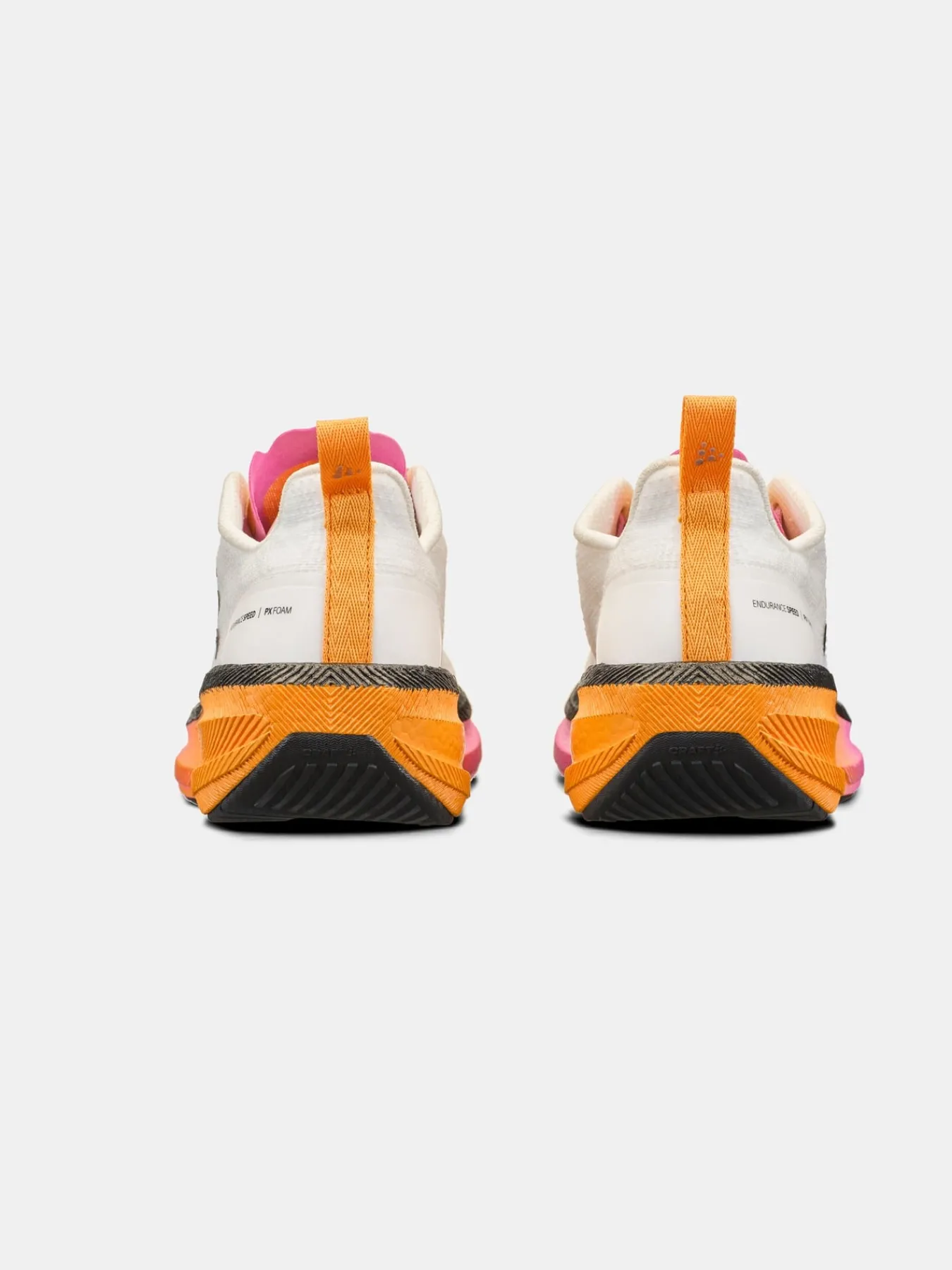 Løpesko Asfalt|Løping>Craft Sportswear Endurance 2 W Ash White-Fuchsia