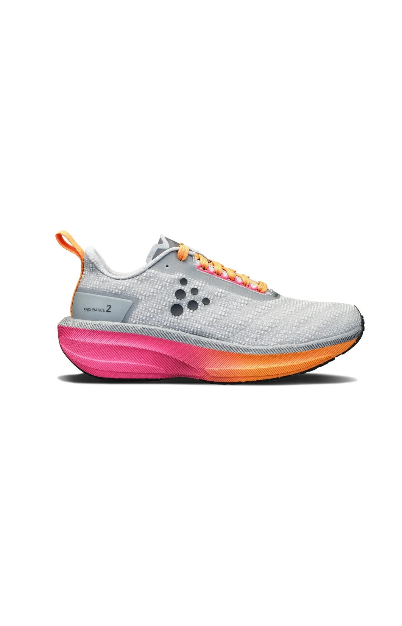 Løpesko Asfalt|Løping>Craft Sportswear Endurance 2 W Platinum/Sour