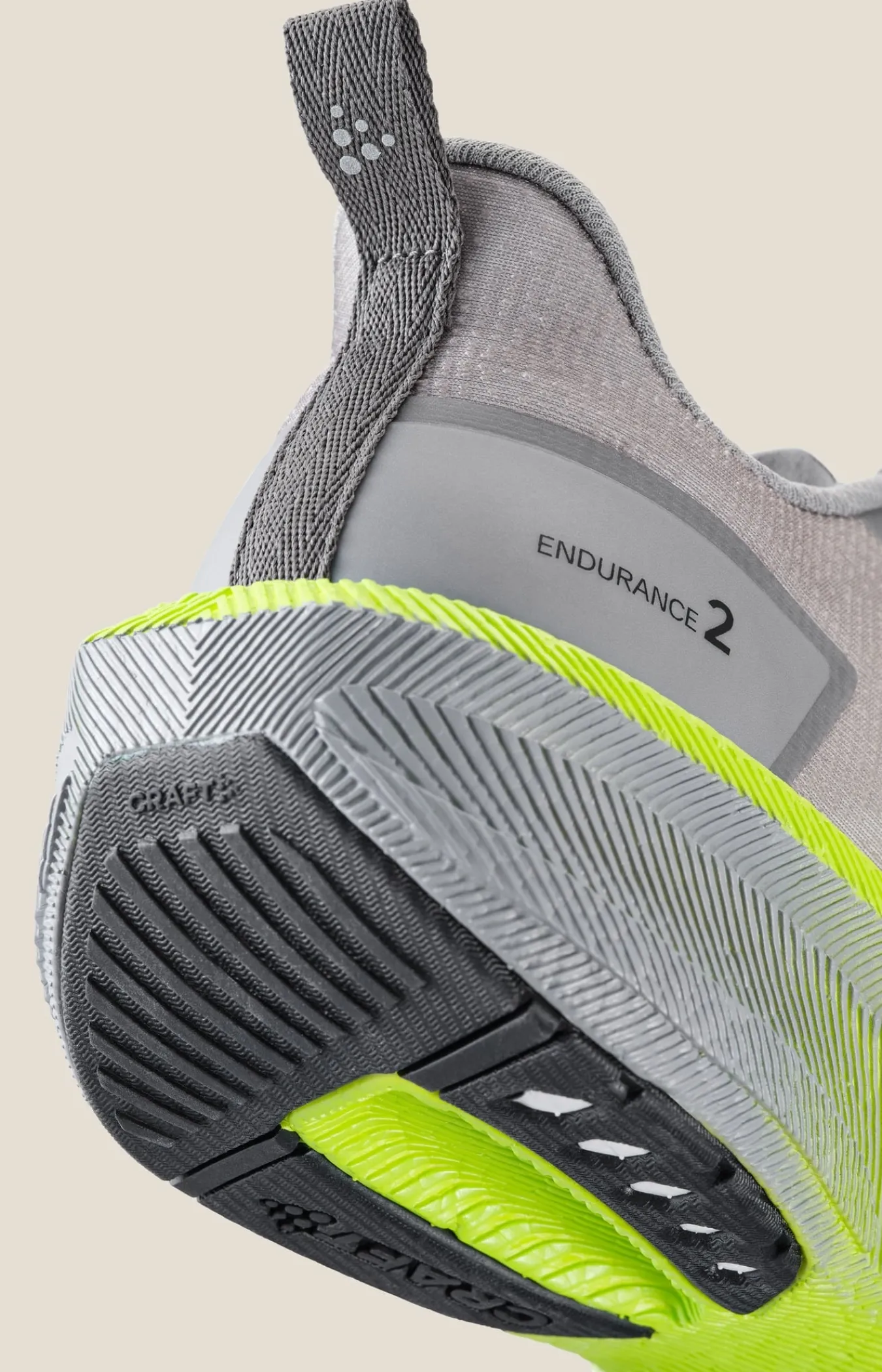 Løpesko Asfalt|Løping>Craft Sportswear Endurance 2 W Granite/Acid