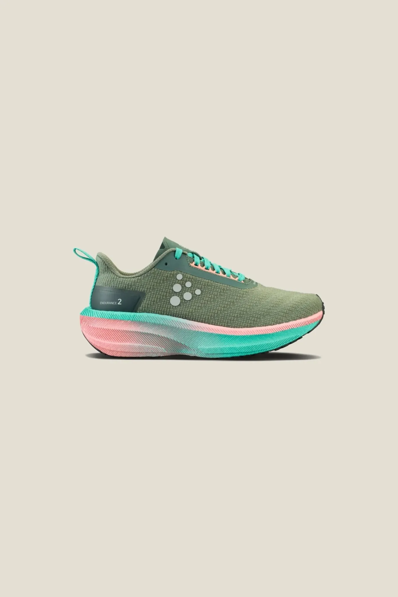 Løpesko Asfalt|Løping>Craft Sportswear Endurance 2 W Leaf/Eon